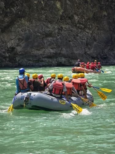 Marine Drive rafting spot on the Ganga, Rishikesh