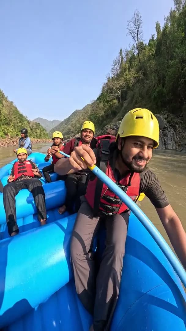 Shivalik Ganga Adventure rafting video clip 1