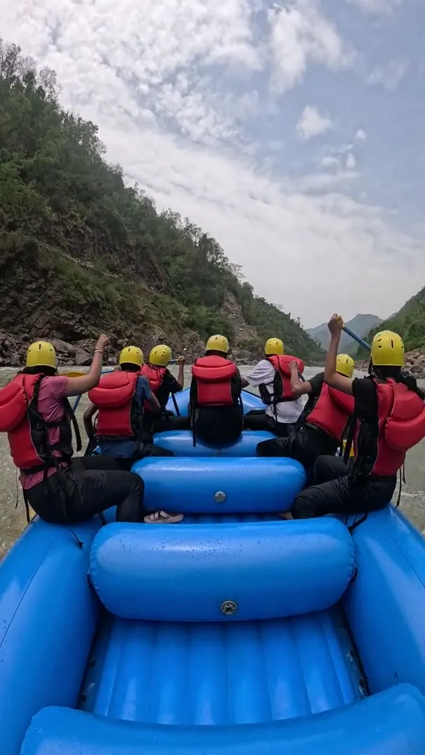 Shivalik Ganga Adventure rafting video clip 4