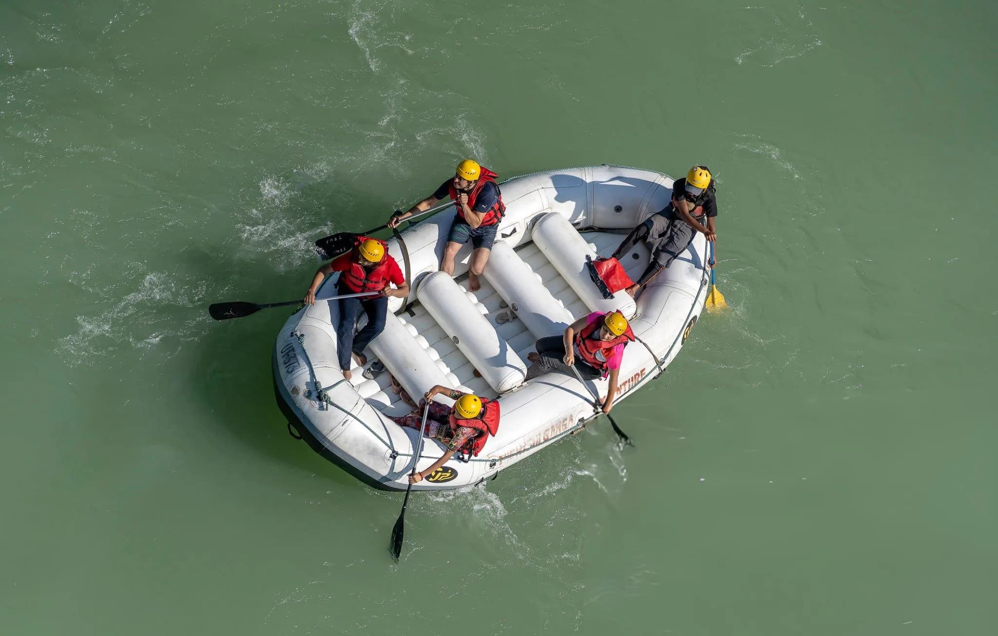 Kaudiyala to Nim Beach river rafting package on the Ganga